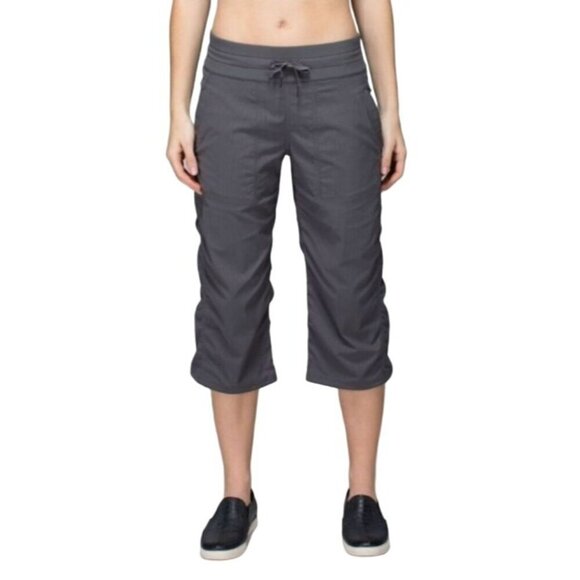 Lululemon Womens Pants Dance Studio Crop Size 6 Grey Mid Rise - Picture 2 of 12